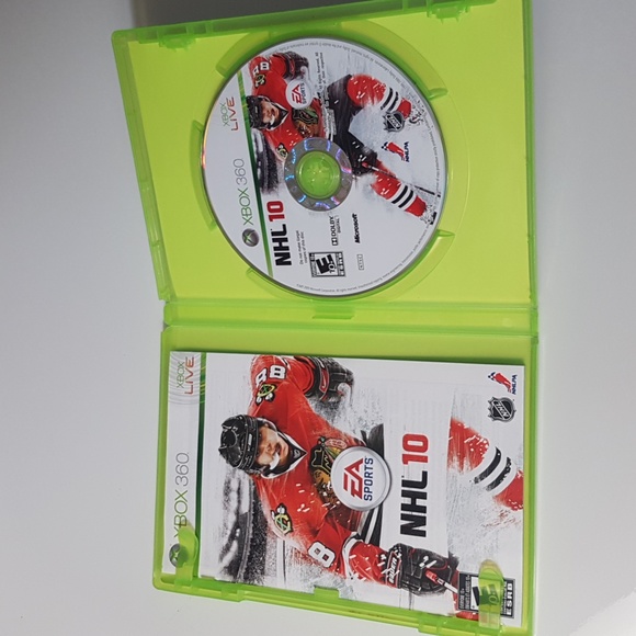 NHL 10 Xbox 360 Game with Case and Manual Untested - Picture 4 of 10